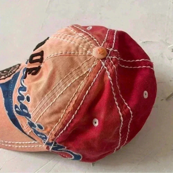 True Religion Bandana Distressed Embroidered Baseball Trucker Hat Cap NWT - Picture 12 of 12
